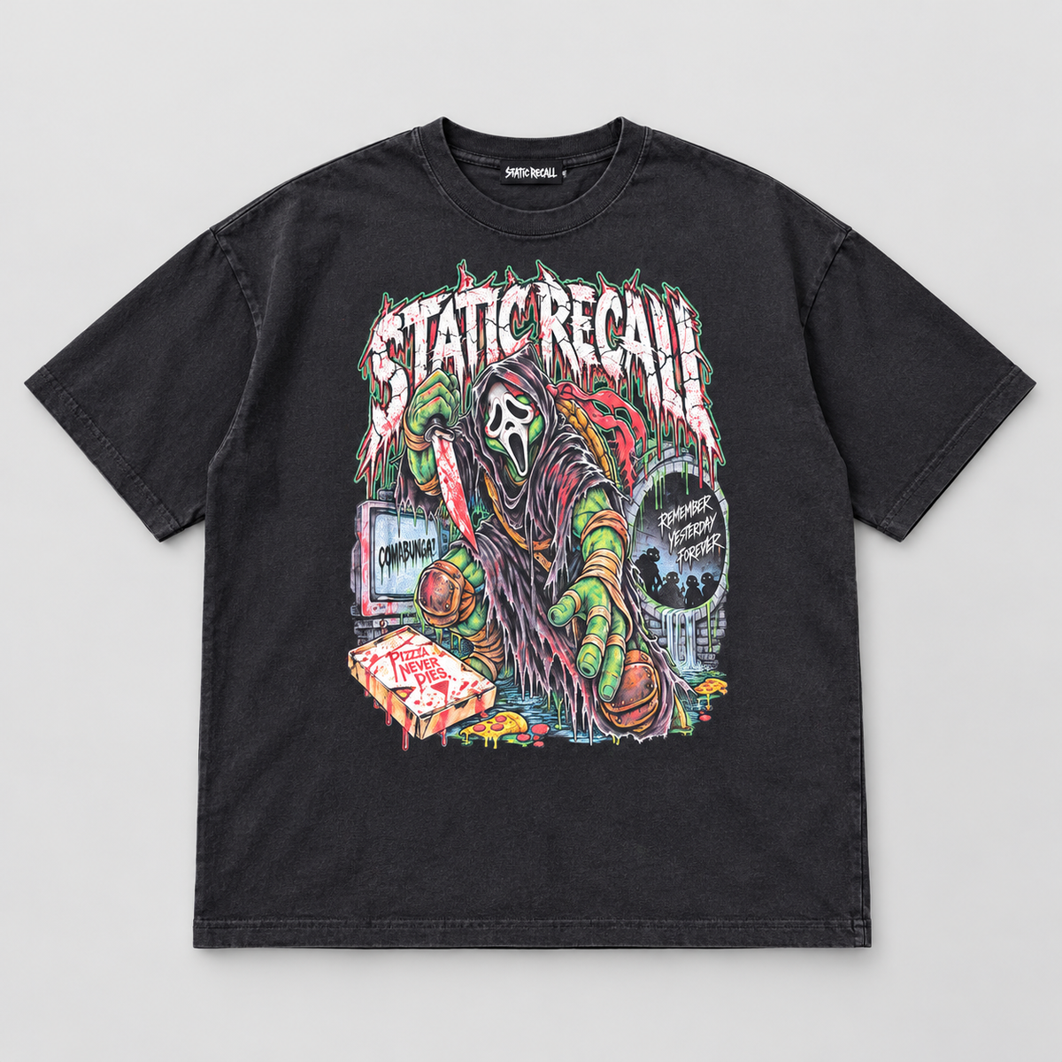Turtle x Scream - Oversized Tee (Preorder)